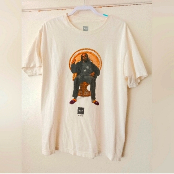 Huf X Snoop Dog Collaboration Shirt (Rare) - Picture 1 of 2